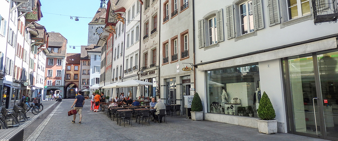 Hintergrundbild - Aarau Altstadt